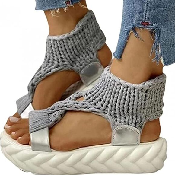 Shoes - BRAND NEW WOMEN FASHION THICK BOTTOM  PLATFORM SANDALS G1